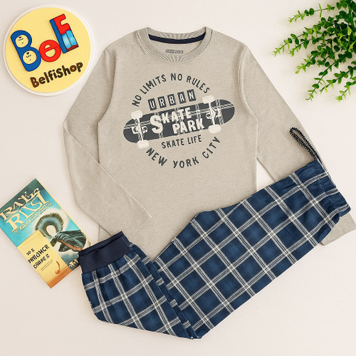 ست بلوز و شلوار پسرانه پاییزه پسرانه 6 تا 8 سال