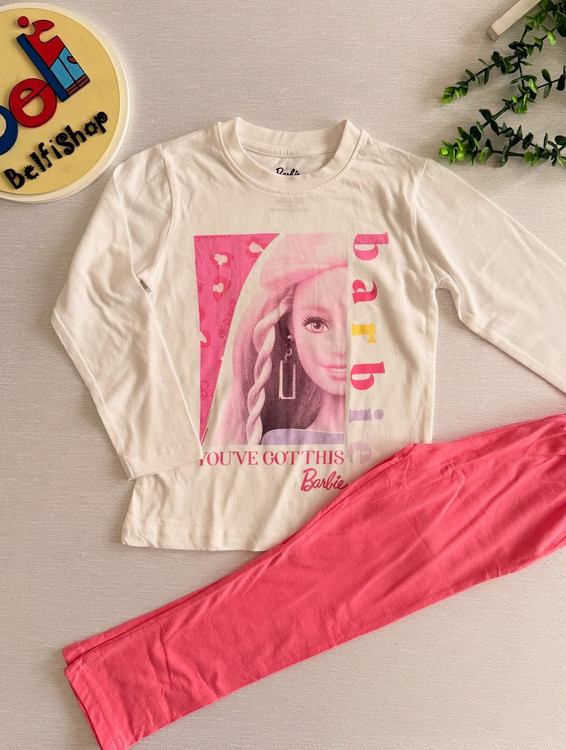 ست خوشگل باربی دخترانه سایز ۲ تا ۴ سال