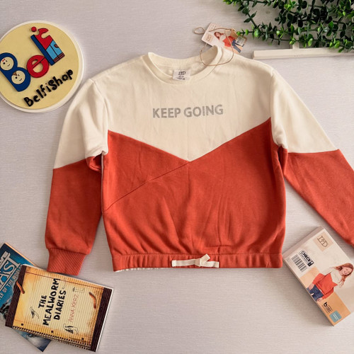 پلیور تو کرک دخترانه برند الایو آلمان سایز ۶ تا ۸