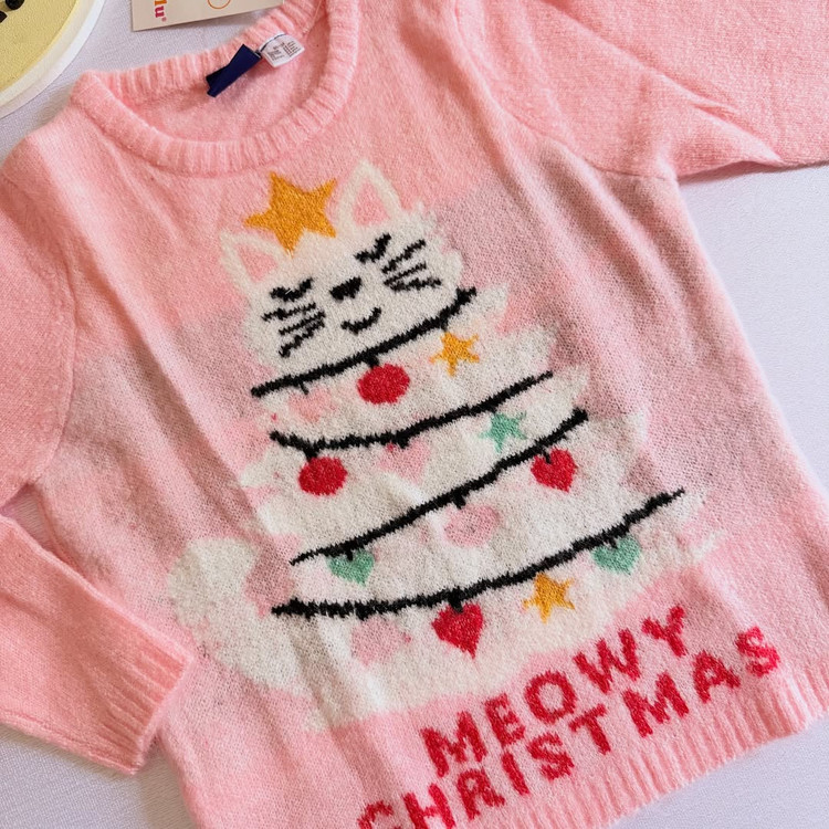 پلیور بافت کریسمسی بچهگانه برند لوپیلو
