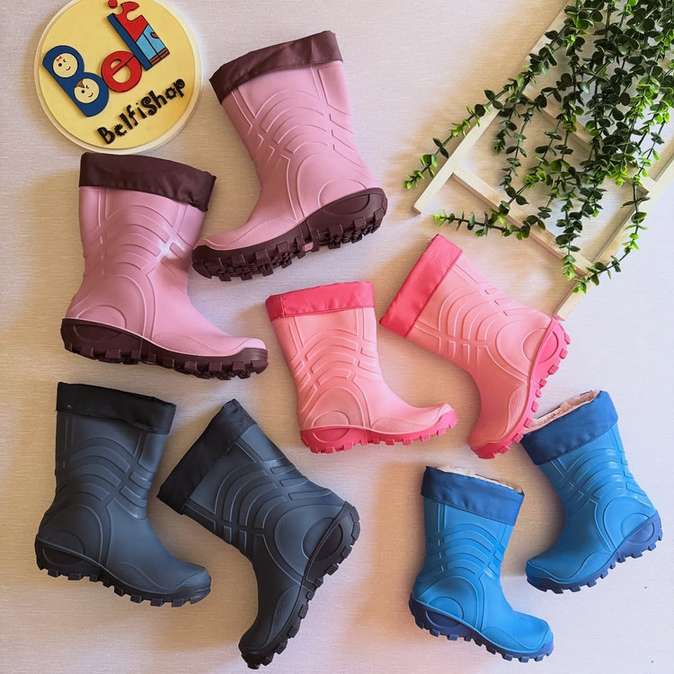 چکمه ضد آب داخل خز دخترانه و پسرانه برند الایو آلمان