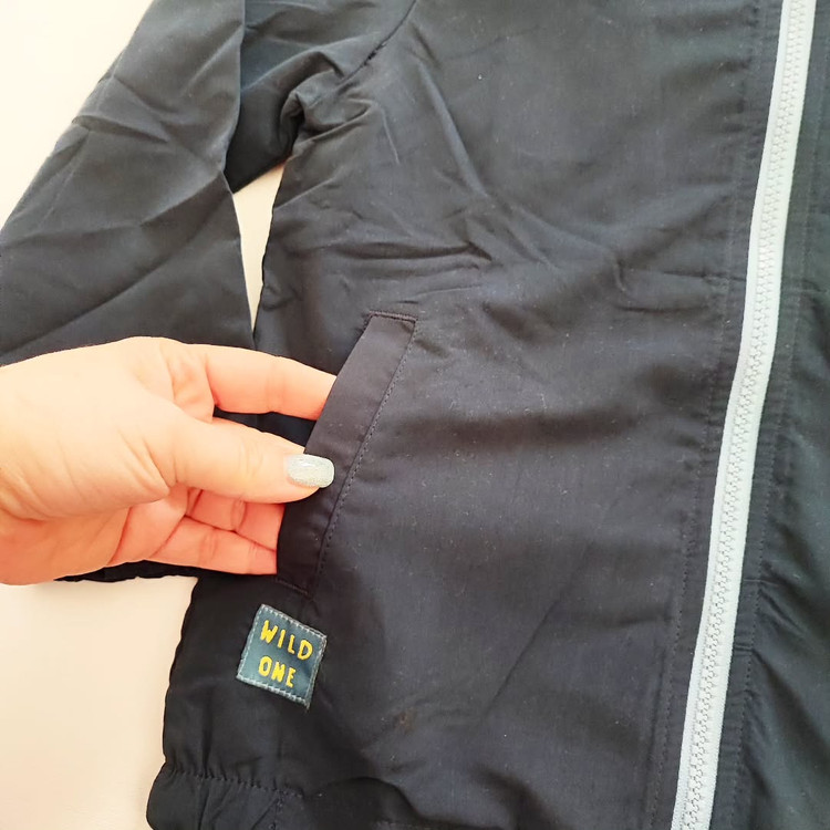 کت کتان کلاه دار بچگانه برند لوپیلو