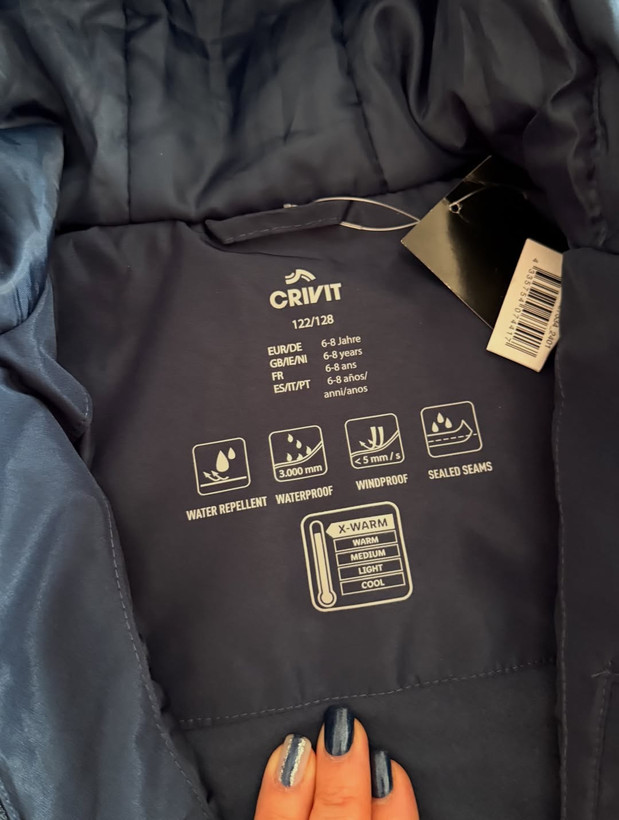 کاپشن اسکی برند Crivit