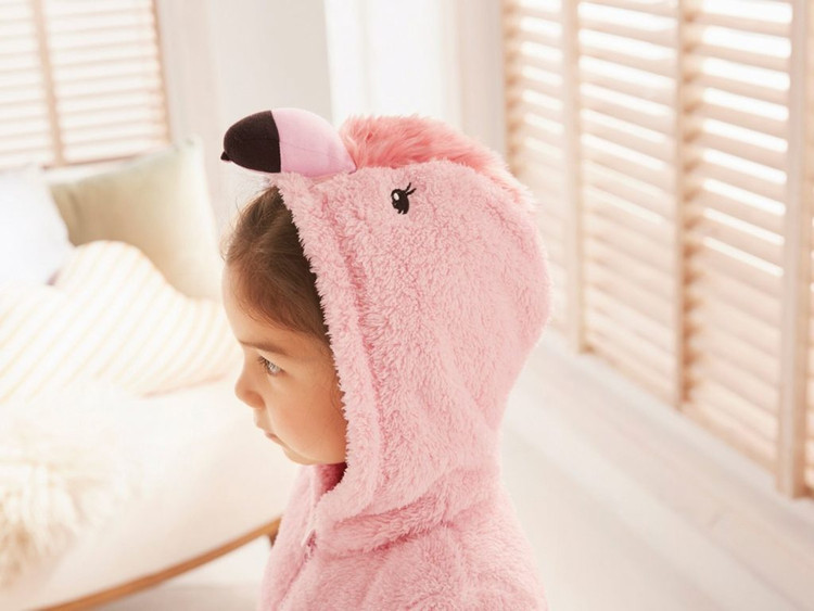 سرهمی پولیشی دخترانه لوپیلو طرح فلامینگو