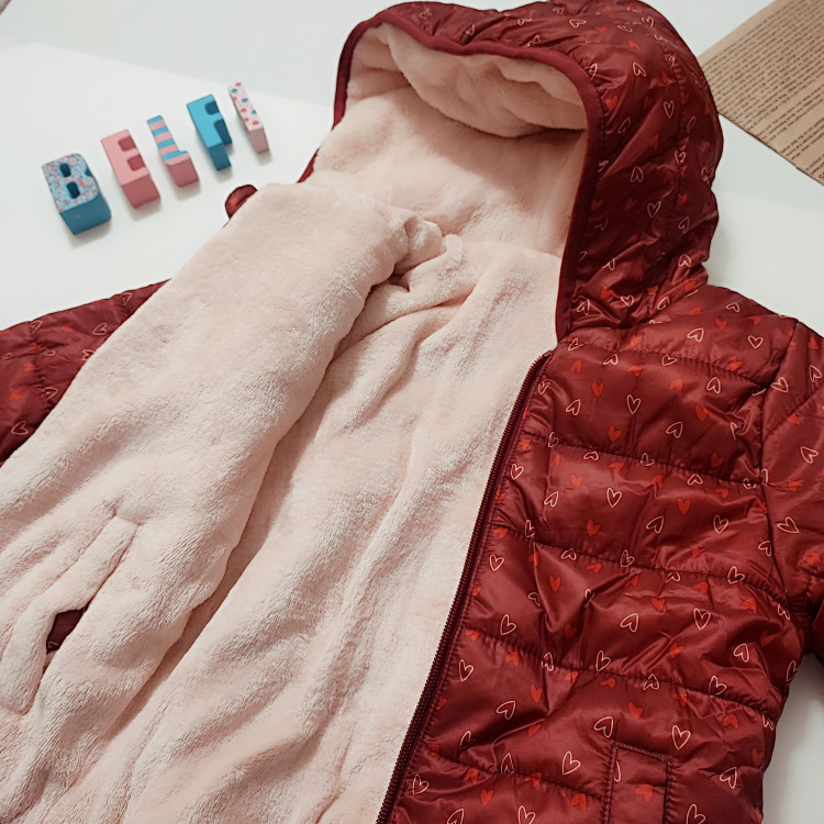 کاپشن داخل خز دار