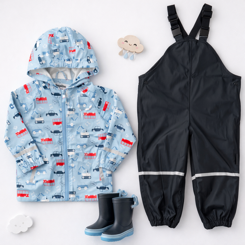 ست بارونی شلوار ضد آب