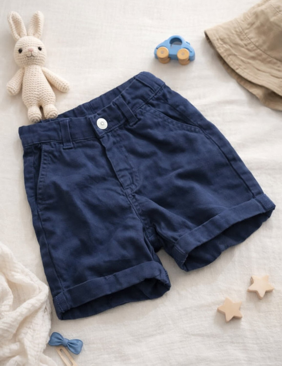 شلوارک کتان