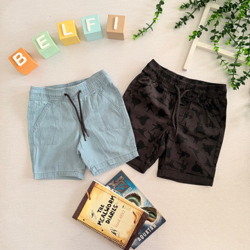 شلوارک کتان و جین کاغذی