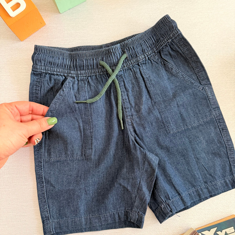 شلوارک جین کاغذی